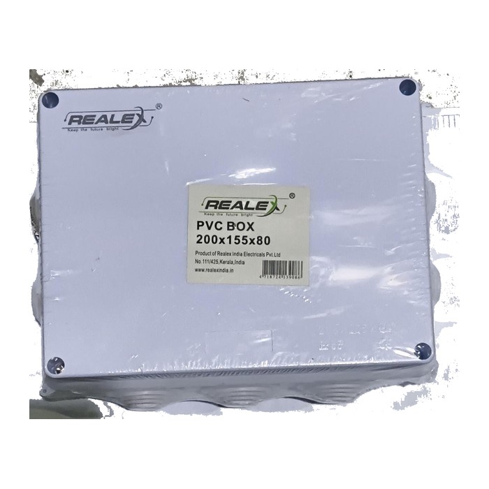 200*155*80علبة بلاستيك واتر بروف هندي REALEX