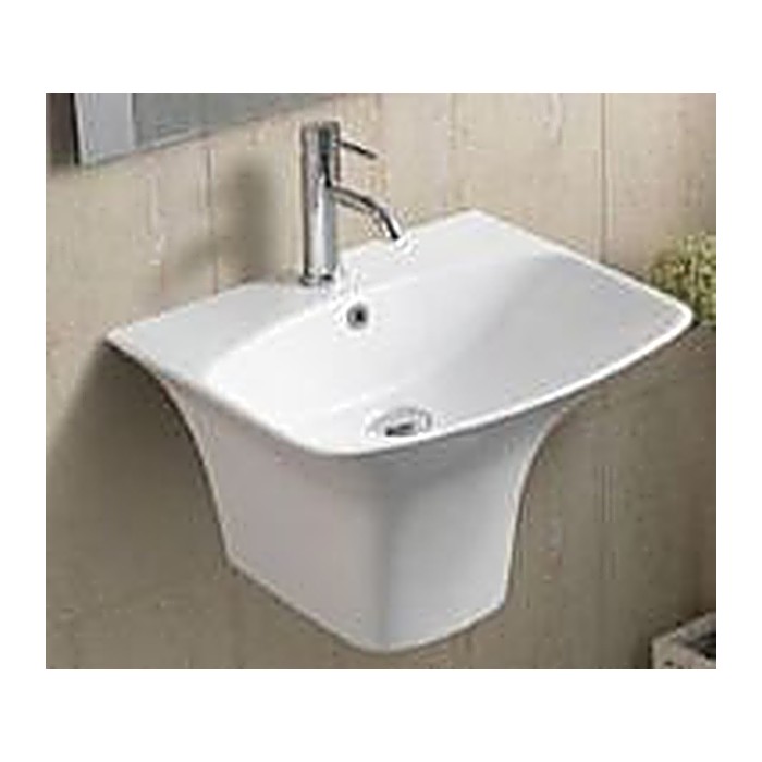 مغسلة معلق ابيض صيني 56*45*38 COMFI