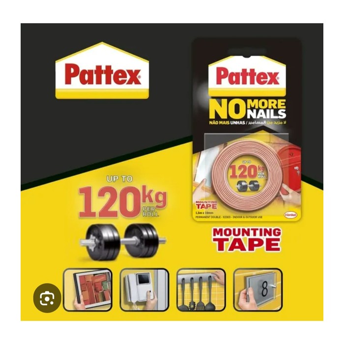 120Kتيب لاصق جهتين بولندي PATTEX 1.5 متر
