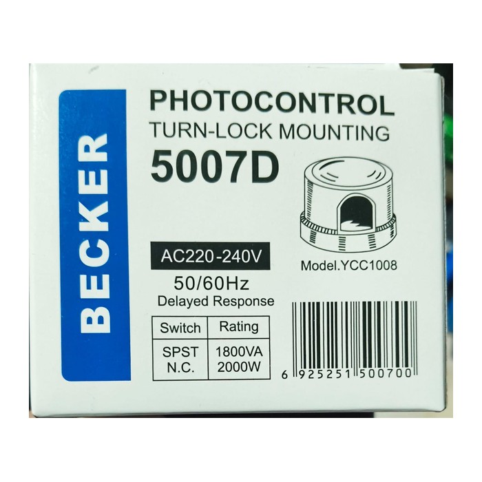 خلية ضوئية خارجية 110/220 BECKER 5007D