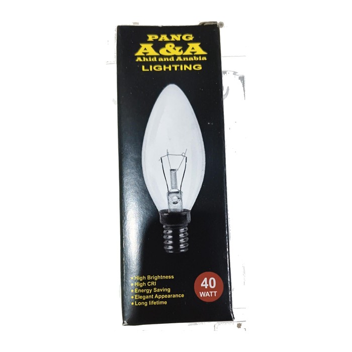 40وات لمبة ثرية شفاف E14 220 DSS
