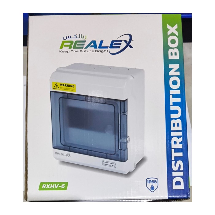 6خط علبة بلاستيك ابيض قاطع REALEX
