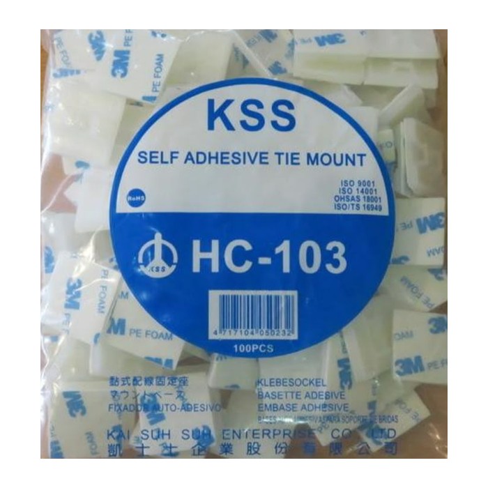 25*25مم تايراب قوي مربع مع لاصق مقاس HC-103